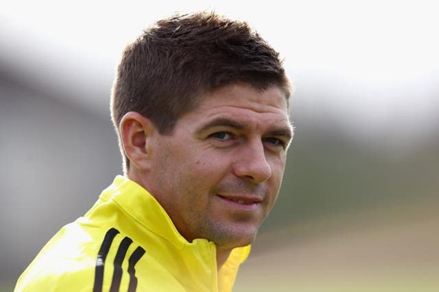 Steven Gerrard's groin injury is still causing him problems