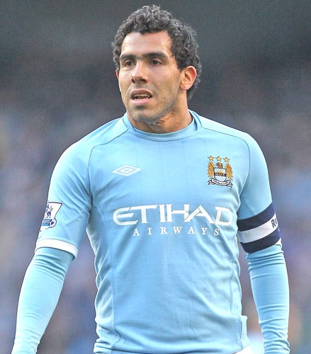 The burden of firing his side to success this season has weighed heavily on the shoulders of Tevez