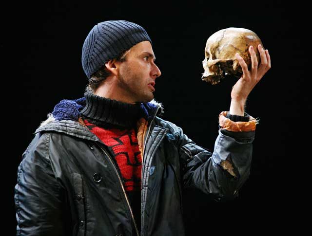 David Tennant in ‘Hamlet’ in 2008