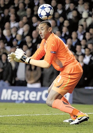 Gomes is first-choice keeper at Spurs