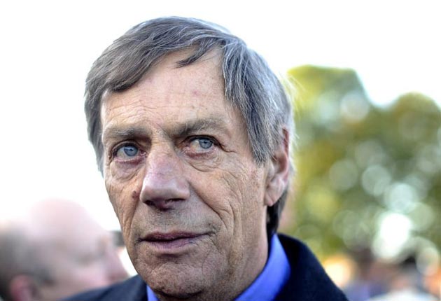 Trainer Sir Henry Cecil saw his horse Wild Coco win at Newmarket