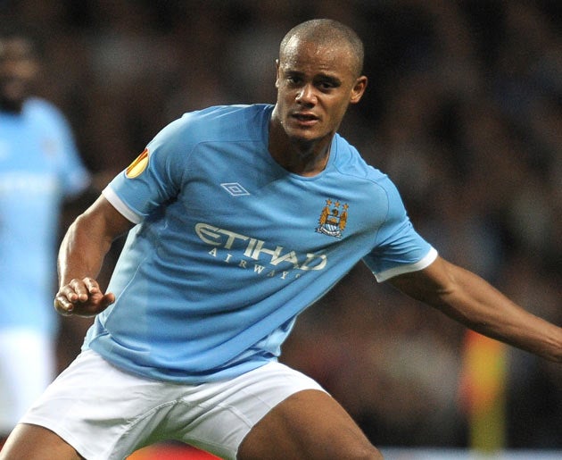 Vincent Kompany has become one of the bedrocks at the back for Manchester City
