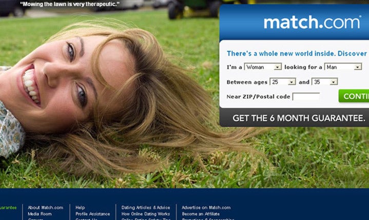 Match.com encouraged people to treat strangers on the website like they would 'in the pub'