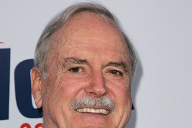 John Cleese has been charged with speeding