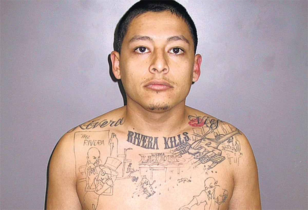 Boy with the crime-scene tattoo: Gang killer betrayed by body art | The  Independent | The Independent
