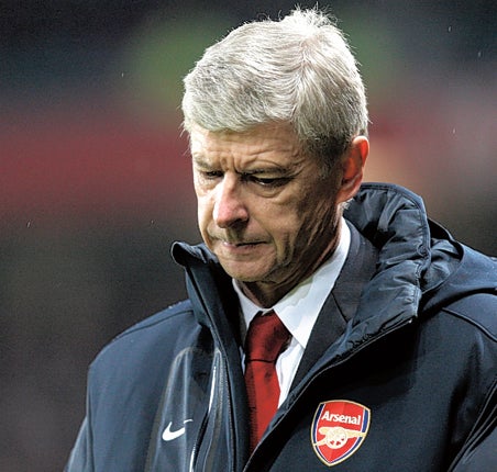 Wenger has admitted his team has downfalls