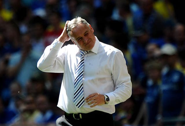 Dave Jones suffered disappointment in the play-off final with Cardiff last season