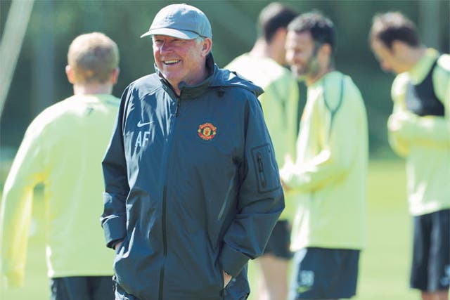 Football and Manchester United are in Sir Alex Ferguson's veins