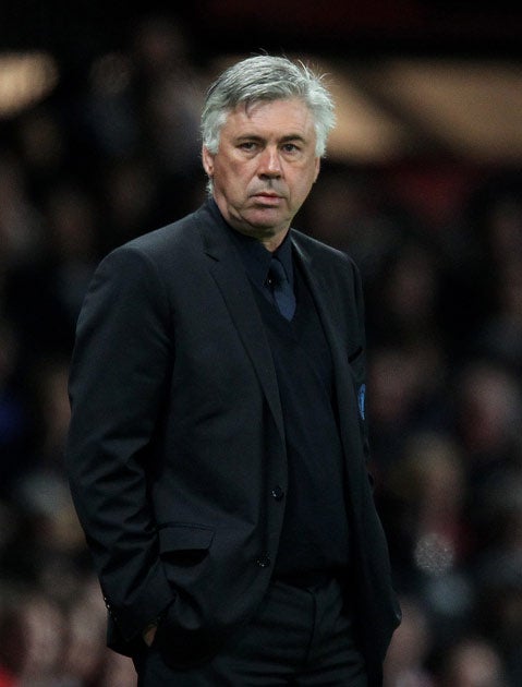 Ancelotti made comments about Howard Webb along with his conterpart Alex Ferguson