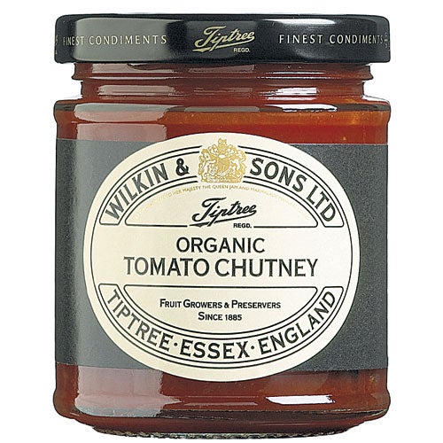 (1). ORGANIC TOMATO CHUTNEY<br/>
A seriously sophisticated chutney from the 126-year-old foodie firm Wilkin & Sons. As well as a slight bitter edge, it?s rich in umami flavours from the salted tomatoes and, best of all, it costs less than £2.<br/>
1.75, t