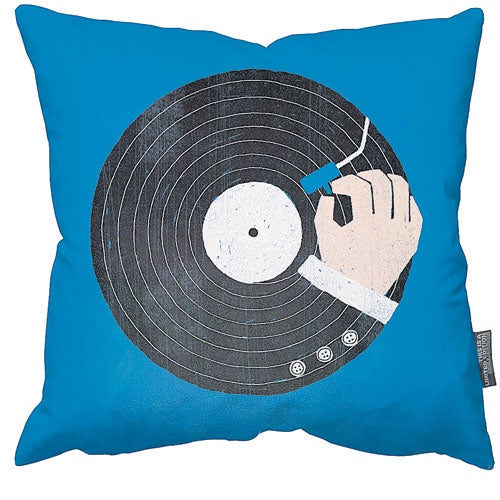 (1). Music Business<br/>
Fancy spinning the decks from the comfort of your two-piece suite? Then grab this limited-edition cushion from London designer Dale Edwin Murray, which also comes as a big comfy floor cushion.<br/>£39, thisisalimitededition.com