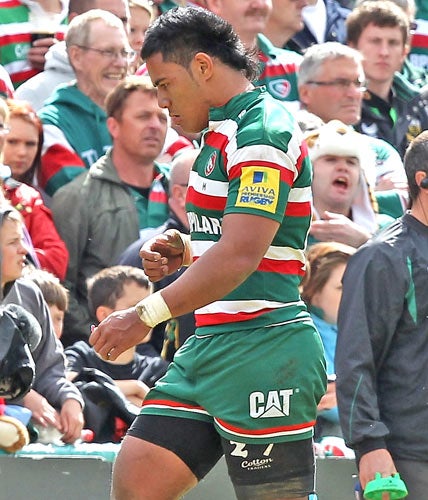 Manu Tuilagi will miss Leicester's grand final and England Saxons' Churchill Cup