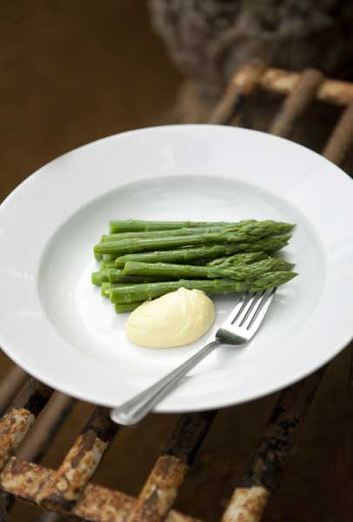Asparagus with lemon mayonnaise The Independent The Independent