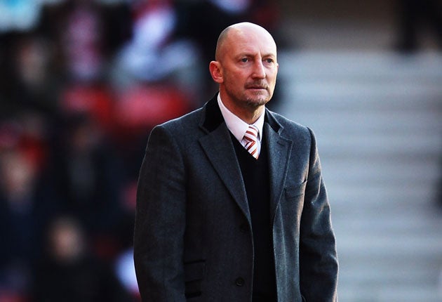 Holloway was angered when unable to make a substitution
