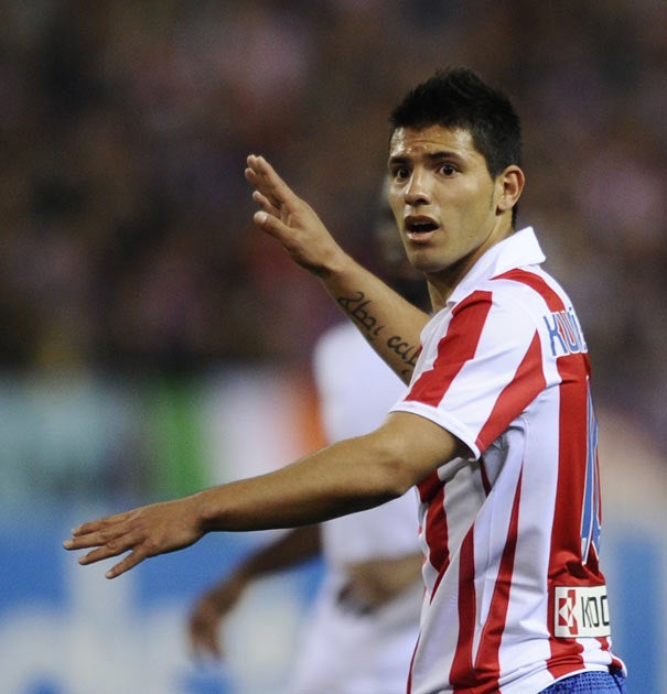 Aguero has made it clear he wants to leave Atletico