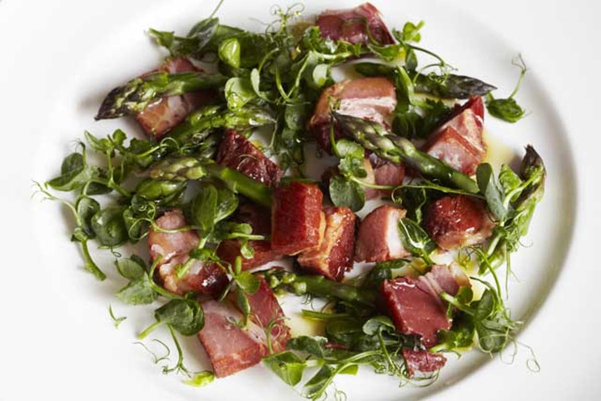 Asparagus and bacon salad The Independent The Independent