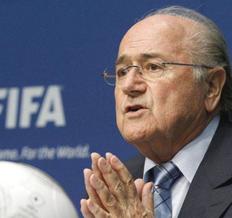 Uefa president Sepp Blatter has come under much criticism in recent months