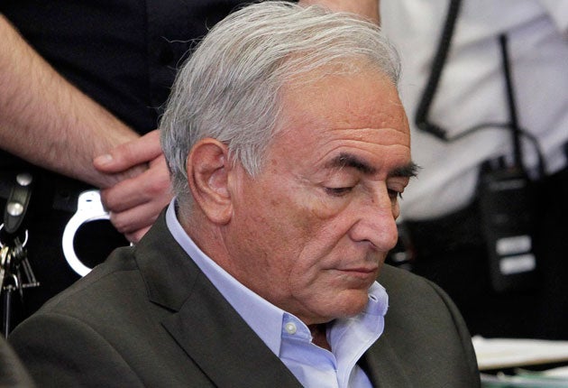 Dominique Strauss-Kahn is free on $1m bail under house arrest at a luxury townhouse
