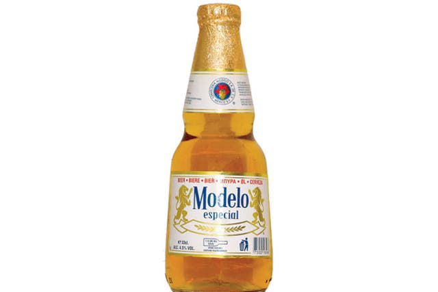 <p>1. Modelo Especial</p><br/>
Unlike many other Mexican beers, you don't need a chunk of lime to enjoy this light and frothy lager. Perfect for those sunny afternoons spent soaking up the rays. <br/>
£1.58 per bottle, bottlebankwine.co.uk