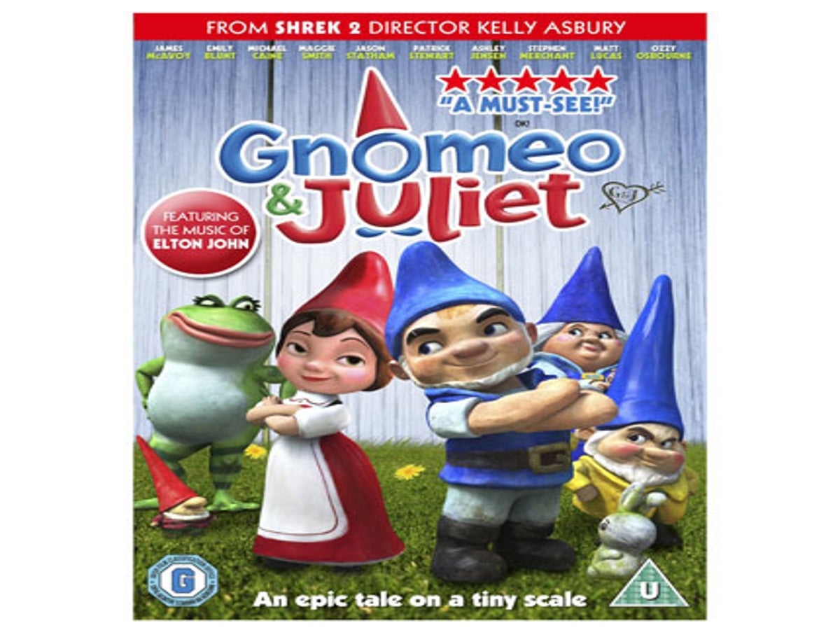 DVD: Gnomeo and Juliet, For retail & rental (Entertainment One) | The  Independent | The Independent