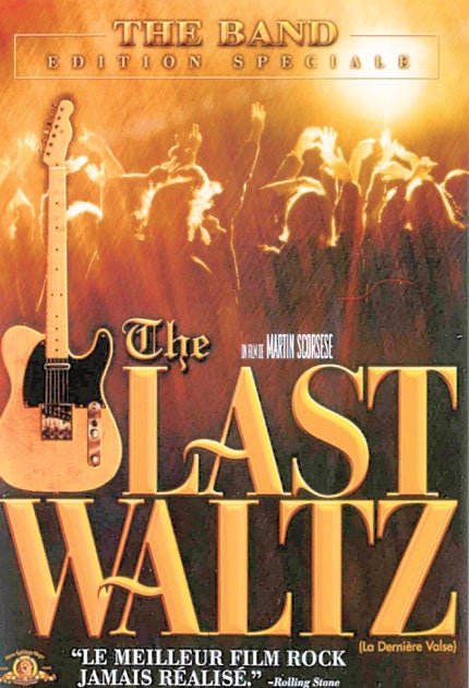 (1). THE LAST WALTZ<br/>
You might not have heard of influential rockers The Band but Scorsese's film about their final 1978 gig, which features interviews with everyone from Ronnie Wood to Muddy Waters, is often cited as the finest music documentary ever