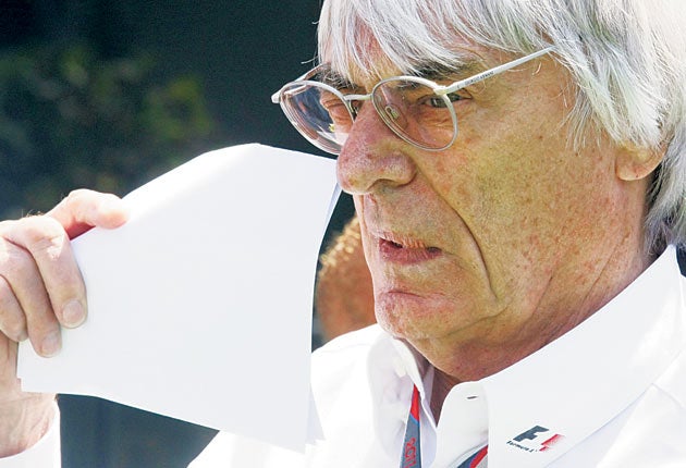 Bernie Ecclestone at one stage appeared to reinstate the Bahrain Grand Prix
