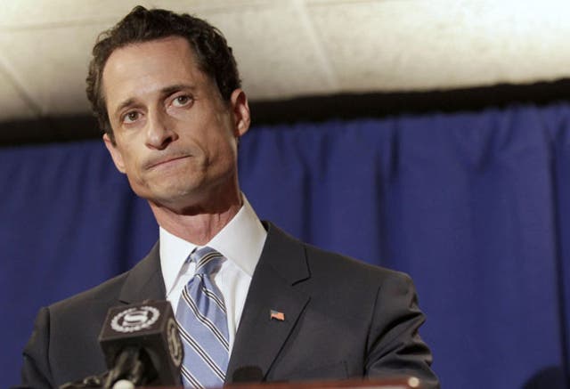 Anthony Weiner has reportedly told friends he is stepping down after an internet sex scandal