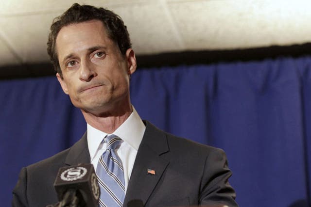 Anthony Weiner has reportedly told friends he is stepping down after an internet sex scandal