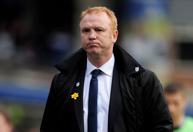McLeish resigned from Birmingham at the weekend