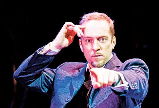 Derren Brown was forced to deny his involvement in the heist of two of Damien Hirst’s prized artworks worth £33,000, after putting himself in the frame with a poorly judged tweet.