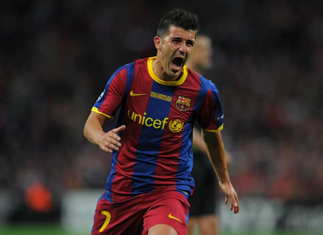 Villa has been linked with a move to English clubs Chelsea and Manchester City