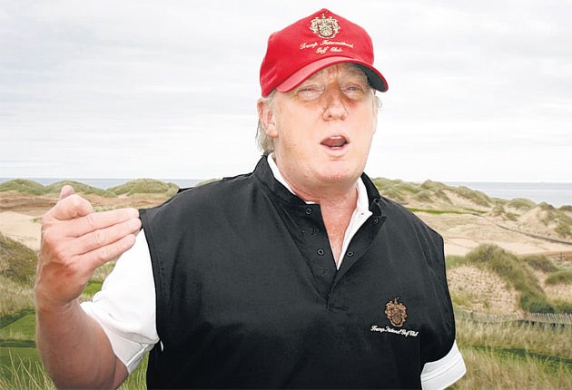 Donald Trump has warned that wind farms could end tourism in Scotland