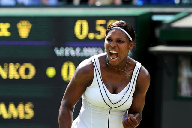 Serena was unable to defend her Wimbledon crown