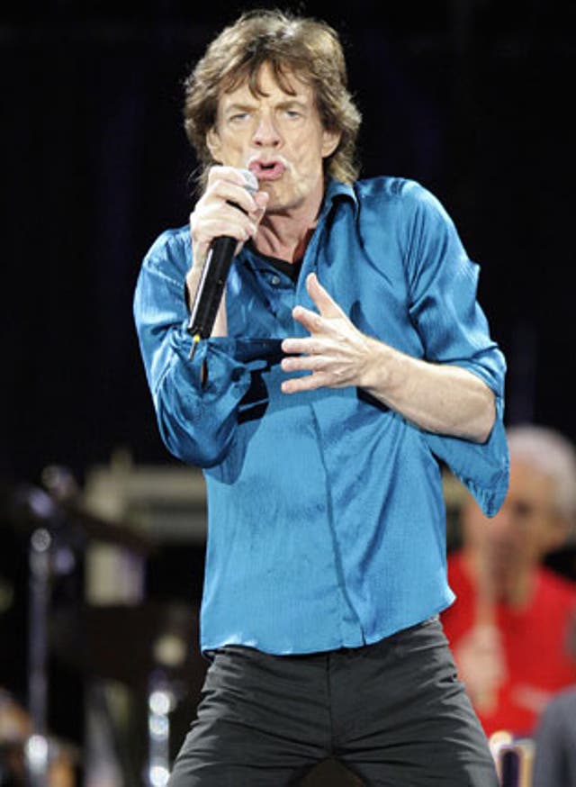 Rolling Stones singer Sir Mick Jagger