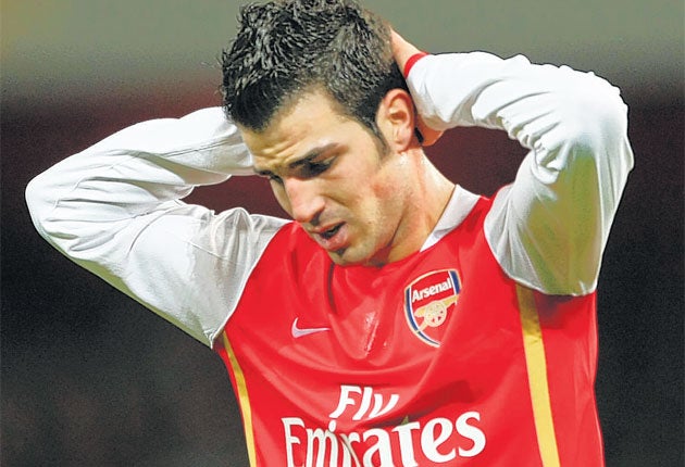 Arsenal cannot afford to lose either Cesc Fabregas