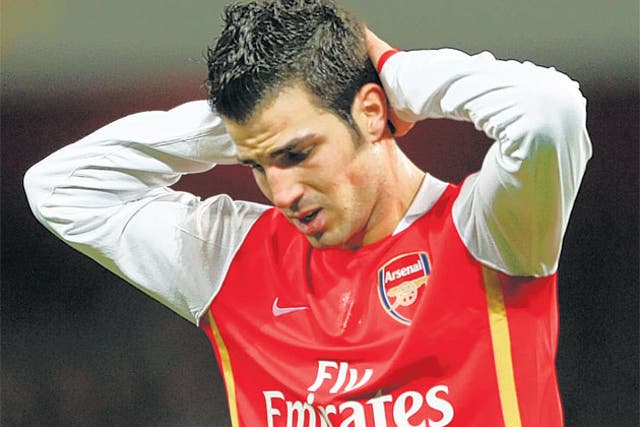 Arsenal cannot afford to lose either Cesc Fabregas
