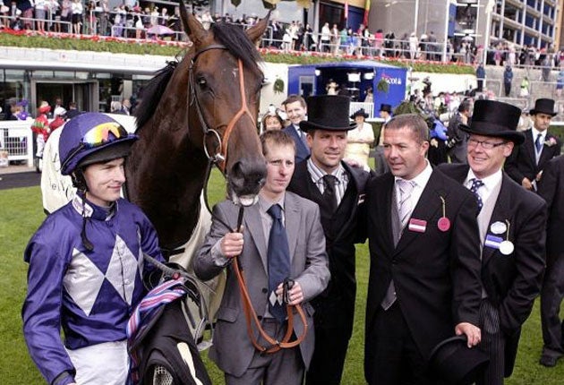 Brown Panther with Michael Owen