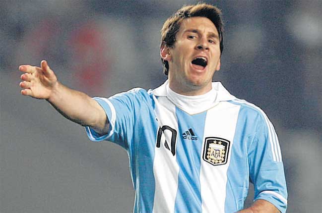 Leonel Angel Coira says his idol is fellow Argentine Leo Messi