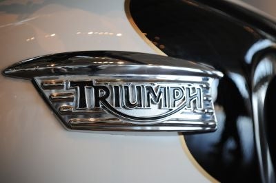 File: Detail on a Triumph Bonneville