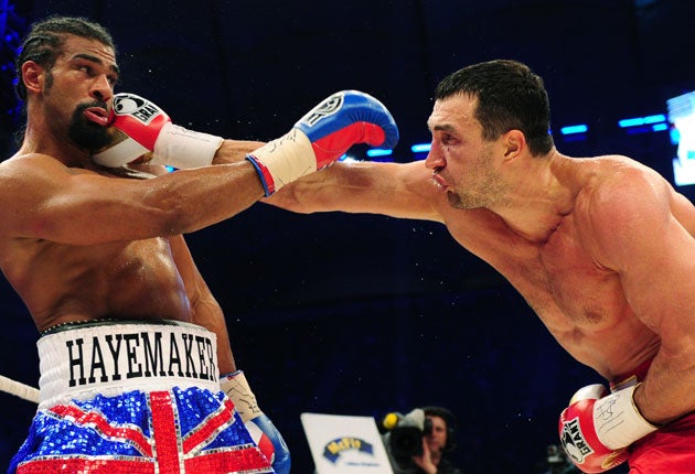 Haye would perhaps have had a better chance against Vitali