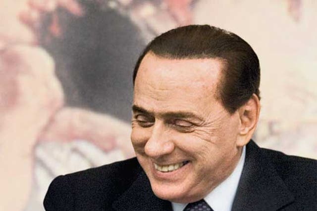 Italian Prime Minister Silvio Berlusconi said he would not run again when his term expires in 2013