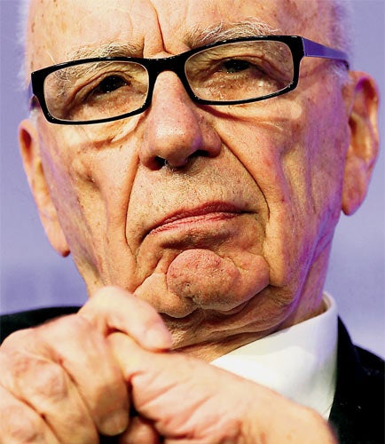 Rupert  Murdoch's parent company News Corporation withdrew its offer to hive off Sky News as a separate company today