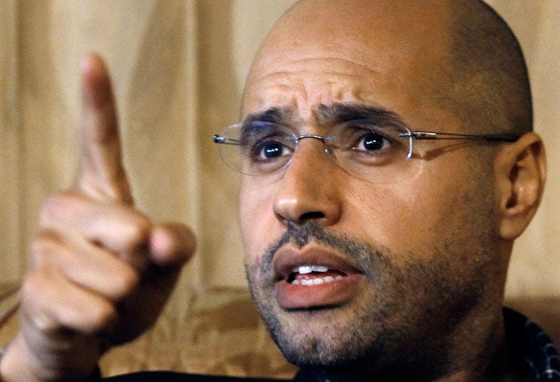 International Criminal Court says it is in indirect contact with Saif al-Islam Gaddafi