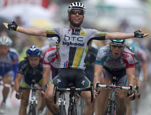 Tour de France: Mark Cavendish claims Green Jersey with stage victory ...