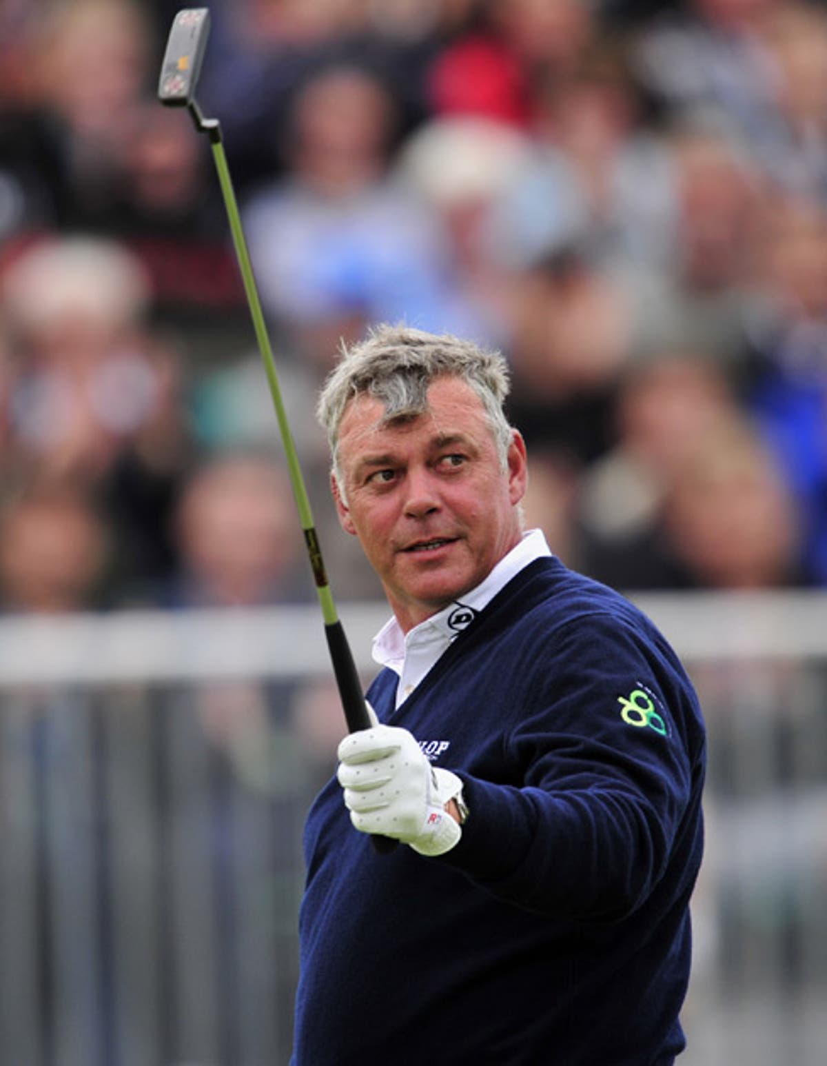Darren Clarke says the Open remains wide open after impressive round
