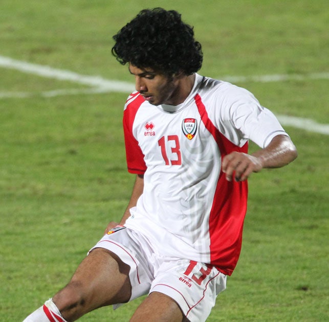 Theyab Awana stole the headlines in the UAE's 7-2 friendly defeat of Lebanon in July for his 78th-minute penalty