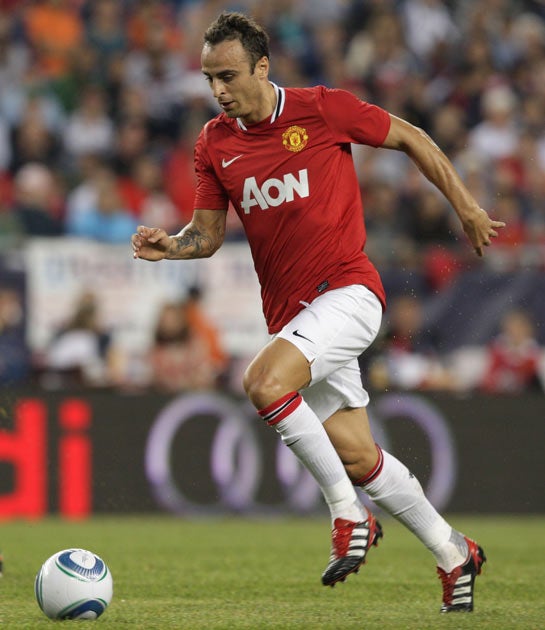 Berbatov was dropped from the squad for the Champions League final