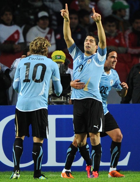 Suarez tasted success in the Copa America