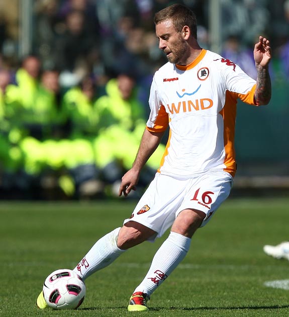 De Rossi is yet to sign a new contract