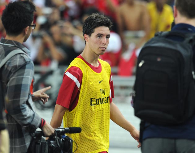 Nasri is expected to follow Fabregas out of the Emirates